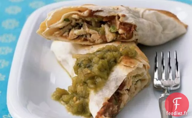 Chimichangas de Poulet Rôti