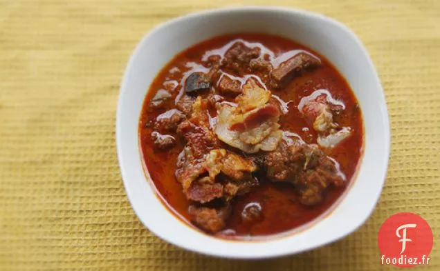 Sauce au Bœuf Mangaloréen et au Bacon