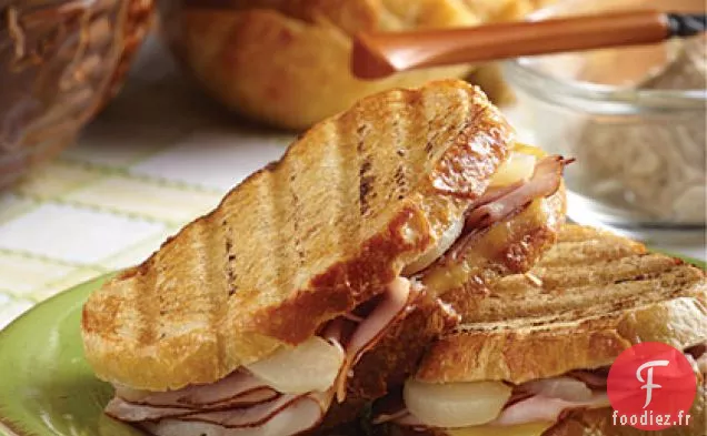 Sandwichs au Jambon et aux Poires de Scott
