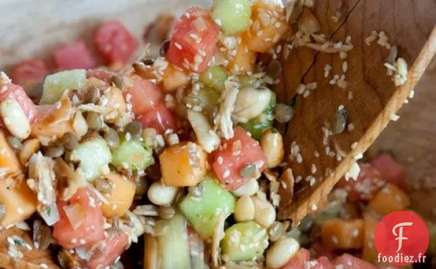 Salade de Melon Birman au Gin Thoke de Susan Feniger