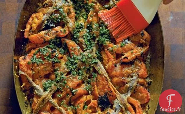 Gratin de Tomates et d'Herbes de James Peterson
