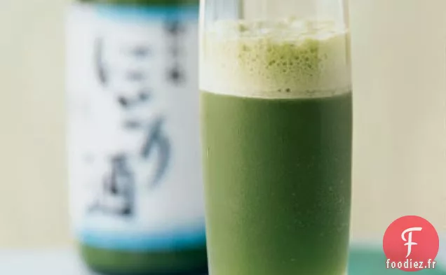 Refroidisseur de Saké et d'Ananas à la Menthe