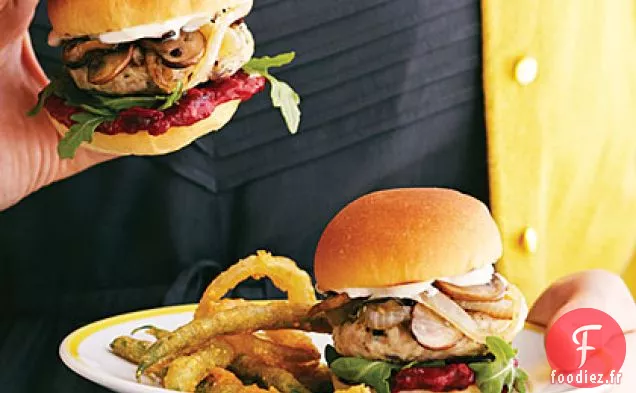 Curseurs de Dinde de Thanksgiving