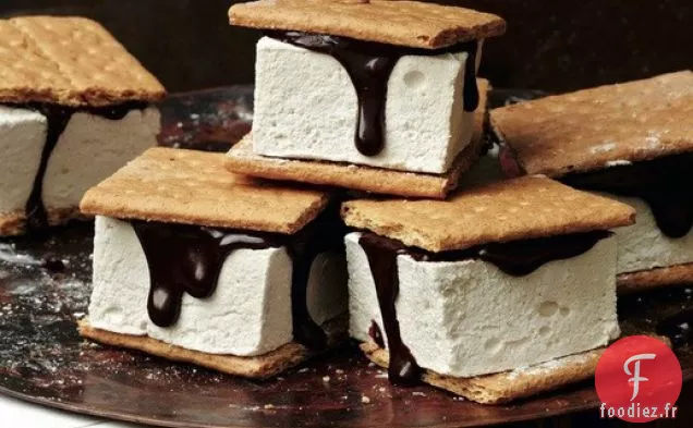 S'mores de Max et Eli Sussman aux Guimauves à l'Érable et au Bourbon