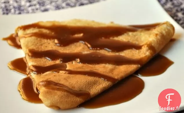 Crêpes à la Sauce Caramel