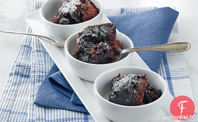 Gâteau au Pouding au Brownie