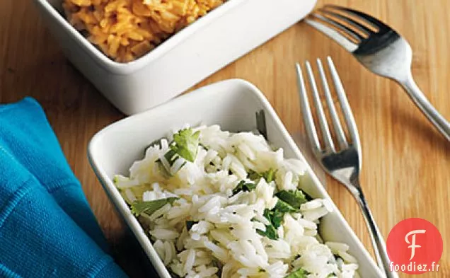 Riz à la Coriandre et au Citron Vert