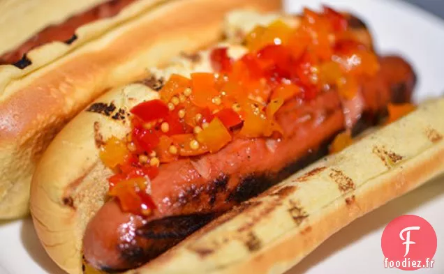 Relish au Poivron Tricolore