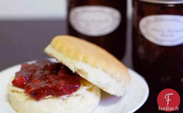 Confiture de Rhubarbe aux Cerises de Millionaire