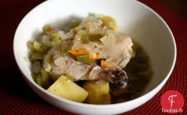 Poulet à la Bière à Rayures Rouges de Padma Lakshmi