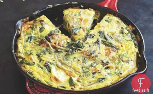 Frittata printanière de la Table Familiale