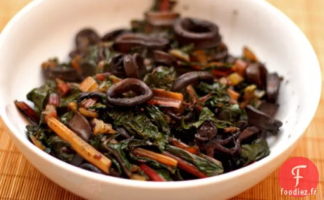 Dîner ce soir: Calamars à la Bette à Carde