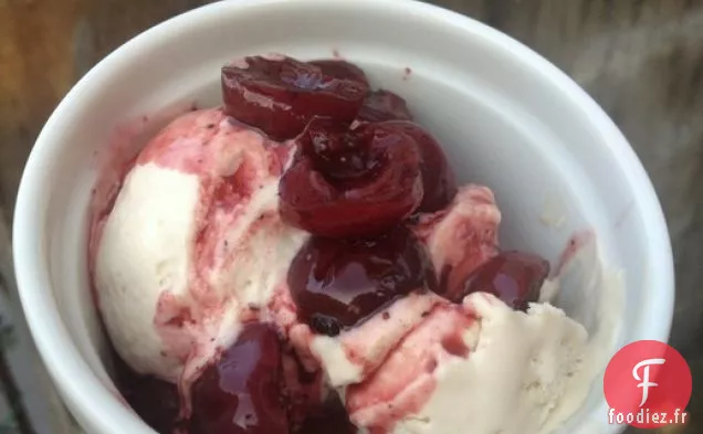 Semifreddo au Cola et aux Cerises