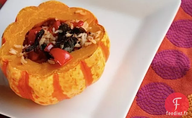 Mini-citrouilles farcies