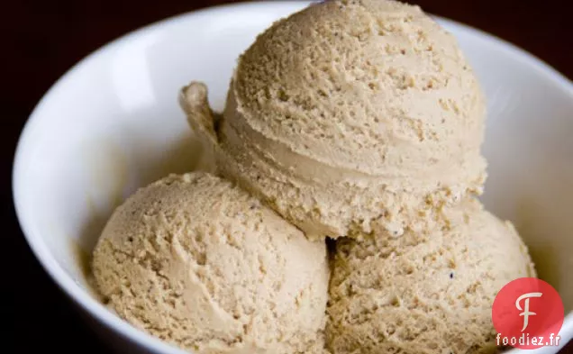Crème Glacée à la Cardamome au Café