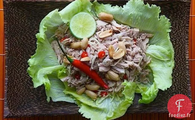 Salade de Thon Épicée au Jeune Gingembre et Citronnelle