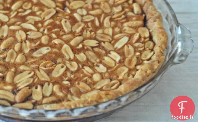 Tarte aux Cacahuètes Au Chocolat