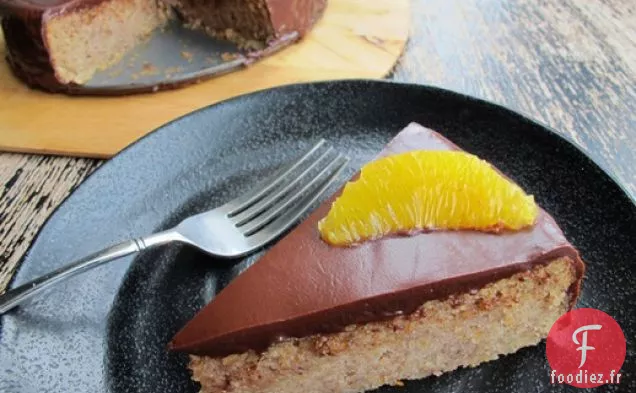 Torte Chocolat Noisette Avec Ganache Espresso