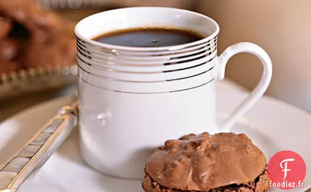 Macarons Chocolat-Pacanes