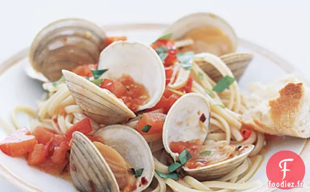 Linguine à la Sauce aux Palourdes