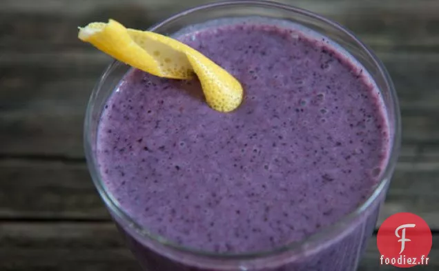 The Maine Squeeze (Smoothie aux myrtilles, à l'avoine et au Gingembre)