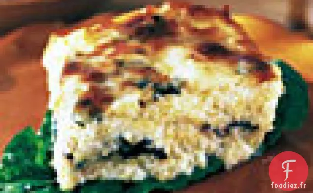 Polenta cuite au four avec Bettes à Carde et Fromage