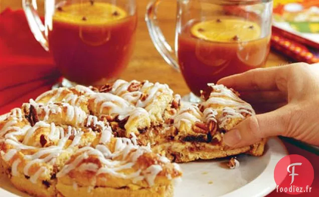 Gâteau au Café au Fromage à la Crème des Fêtes