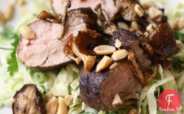 Porc aux Cinq Épices avec Salade Asiatique