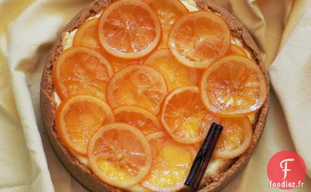 Gâteau au Fromage à la Fleur d'Oranger