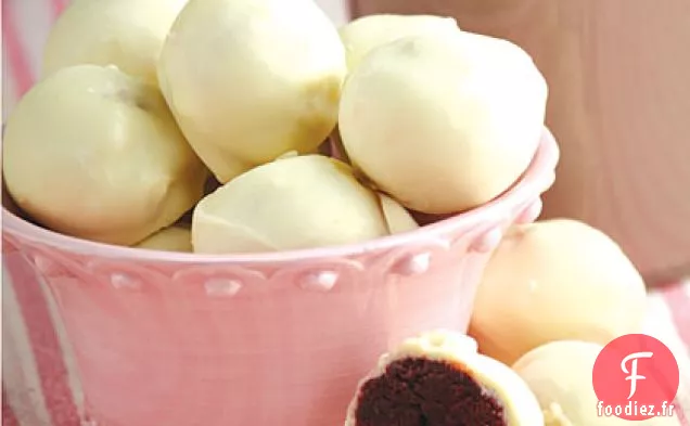 Boules de Gâteau de Velours Rouge