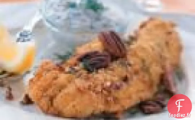 Poisson-Chat aux Pacanes et Sauce au Poivre et à la Banane