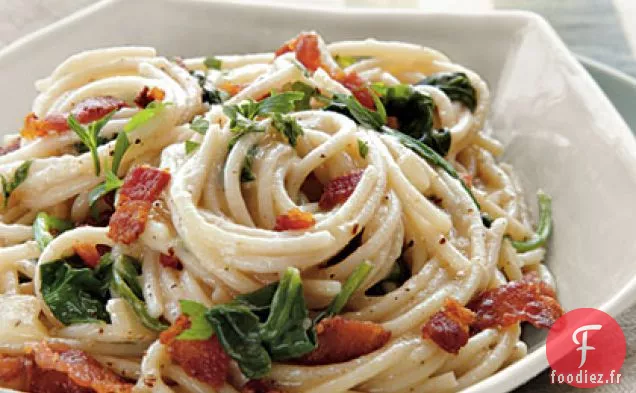 Pâtes Carbonara Florentine