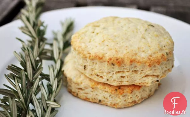 Scones au Citron Et au Romarin