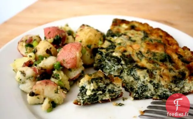 Brunch Du Dimanche : Omelette Aux Blettes Et Oignons