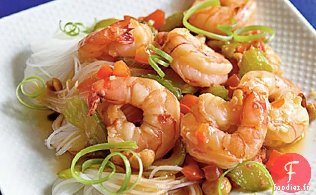 Crevettes Kung Pao