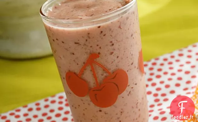 Smoothie aux Cerises Fraîches