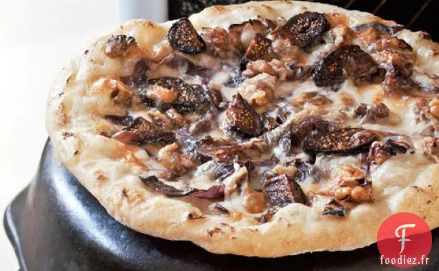 Cuisinez le livre: Pizza à la Figue, au Taleggio et au Radicchio