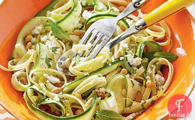 Pâtes Fraîches et Courgettes à la Ricotta Salata