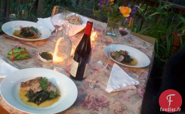 Évadez-Vous Avec Une Table Méditerranéenne Poste D'Invité D'Anne Zimme