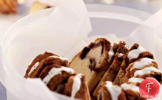 Gâteau Bundt Citron-Myrtille