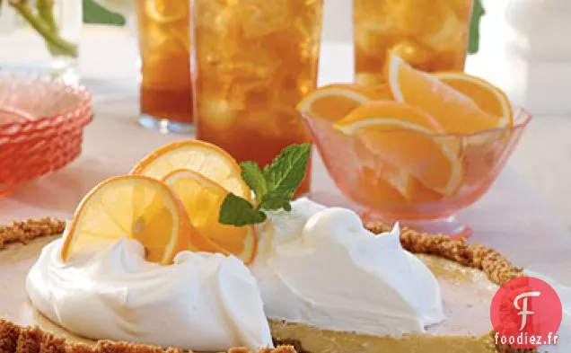 Tarte Glacée au Thé Sucré