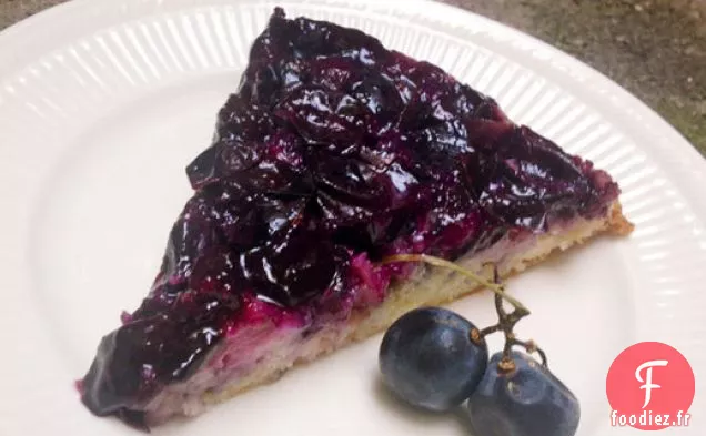 Gâteau à l'envers au Raisin et au Citron Concord
