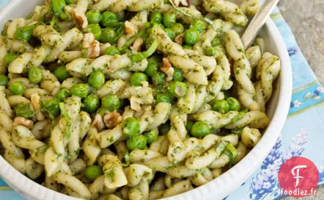 Salade de Pâtes aux Petits Pois et au Pesto
