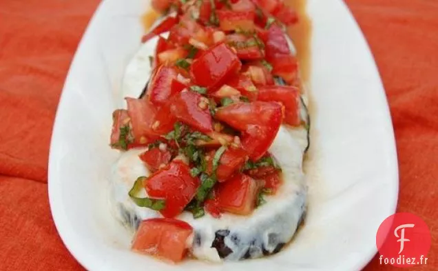 Aubergines Grillées Au Parmesan