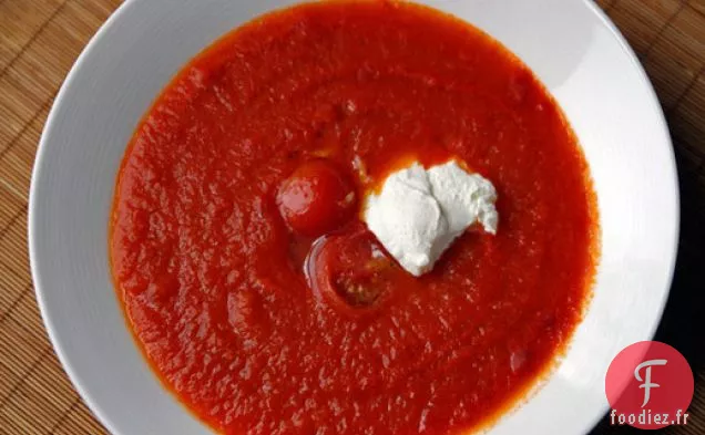 Dîner ce soir: Chili - Soupe de Tomates au Cumin et à la Cannelle