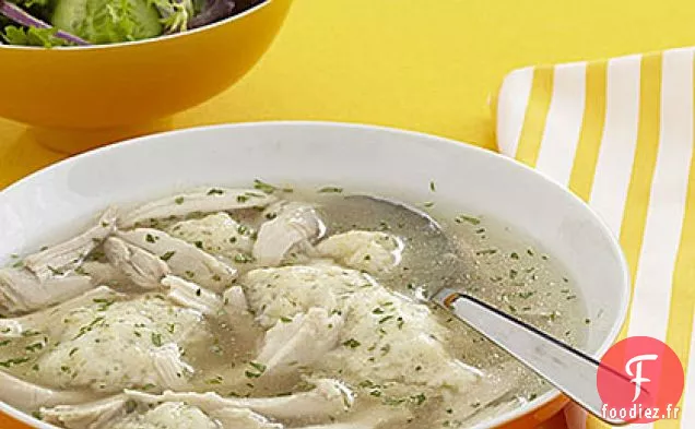 Poulet aux Boulettes aux Herbes