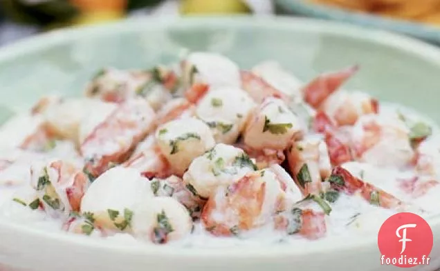 Ceviche de Crevettes et Pétoncles