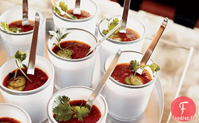 Gaspacho de Légumes Grillés