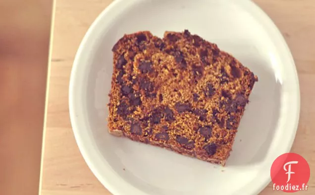 Pain aux Pépites de Chocolat à la Citrouille Épicé