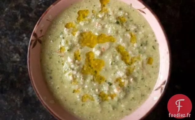 Gaspacho Blanc Espagnol Réfrigéré de Farine, Aussi